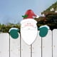thumbnail image 3 of Decoración navideña para el hogar, adorno navideño con temática navideña de Papá Noel, muñeco de nieve, adorno para valla de jardín, regalo de decoración colgante para vacaciones, 3 of 5