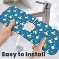 thumbnail image 6 of Sikiie Cartoon Goose Splash Guard for Sink Faucet-1 PC Super Absorbent Fast Drying Mat Sink Gadgets-Splash Guard for Kitchen, Sink Mat, 6 of 7