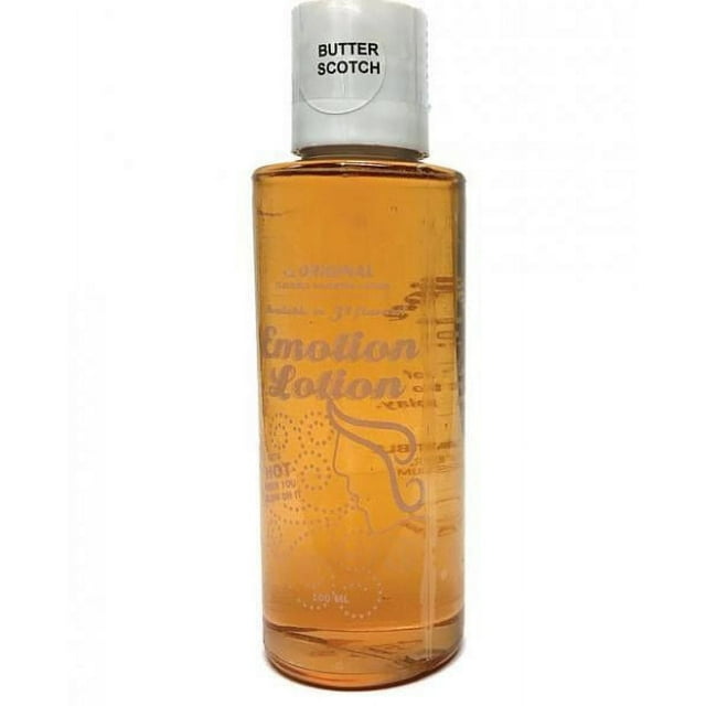 Emotion Lotion Flavored Warming Massage Oil, Butterscotch 4 oz