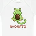 thumbnail image 4 of Inktastic Avogato- Cute Green Cat Avocado Boys or Girls Baby Bodysuit, 4 of 5