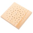thumbnail image 1 of 1Set Clay Doll Model Display Board Round Khaki Wood Craft Projects Artists, 1 of 8