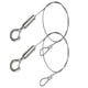 thumbnail image 3 of 2 uds 100cm lámpara de planta de acuario cuerda colgante luz de techo Cables de suspensión de cuerda de alambre colgante con bloqueo de rosca para luz de planta (plata), 3 of 5