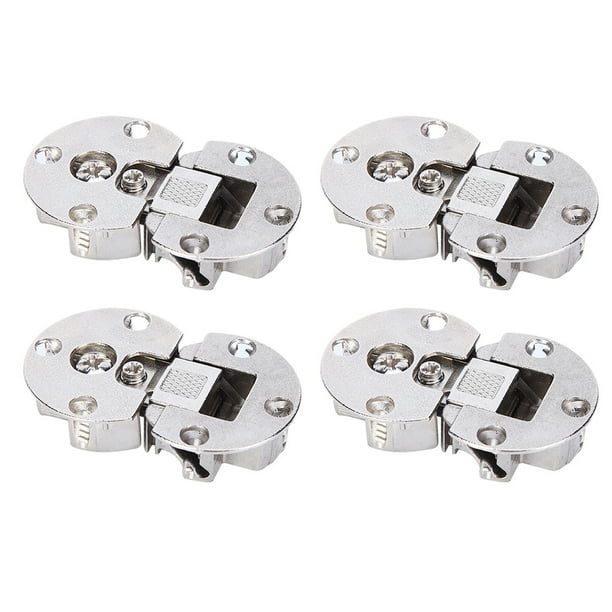 Bisagra de Aleación de Zinc, Fácil de Instalar 10 kg / 22 lb por bisagra ultra cureso 2.6 x 1.6 x 0.5 en bisagra de puerta, ventana para puertas de madera armario cajas de regalo