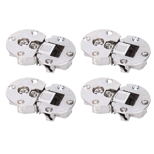 Bisagra de Aleación de Zinc, Fácil de Instalar 10 kg / 22 lb por bisagra ultra cureso 2.6 x 1.6 x 0.5 en bisagra de puerta, ventana para puertas de madera armario cajas de regalo