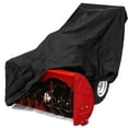 thumbnail image 1 of Snow Thrower Cover Waterproof Heavy Duty 420d Oxford With Windproof Buckles And Elastic Cord For Outdoor Electric All Weather Protection Universal, 1 of 7