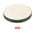 thumbnail image 4 of Unique Bargains 6' Ceramic Round Planter Saucer Flower Pot Drip Tray Coaster, Dark Green 2 Pack, 4 of 5