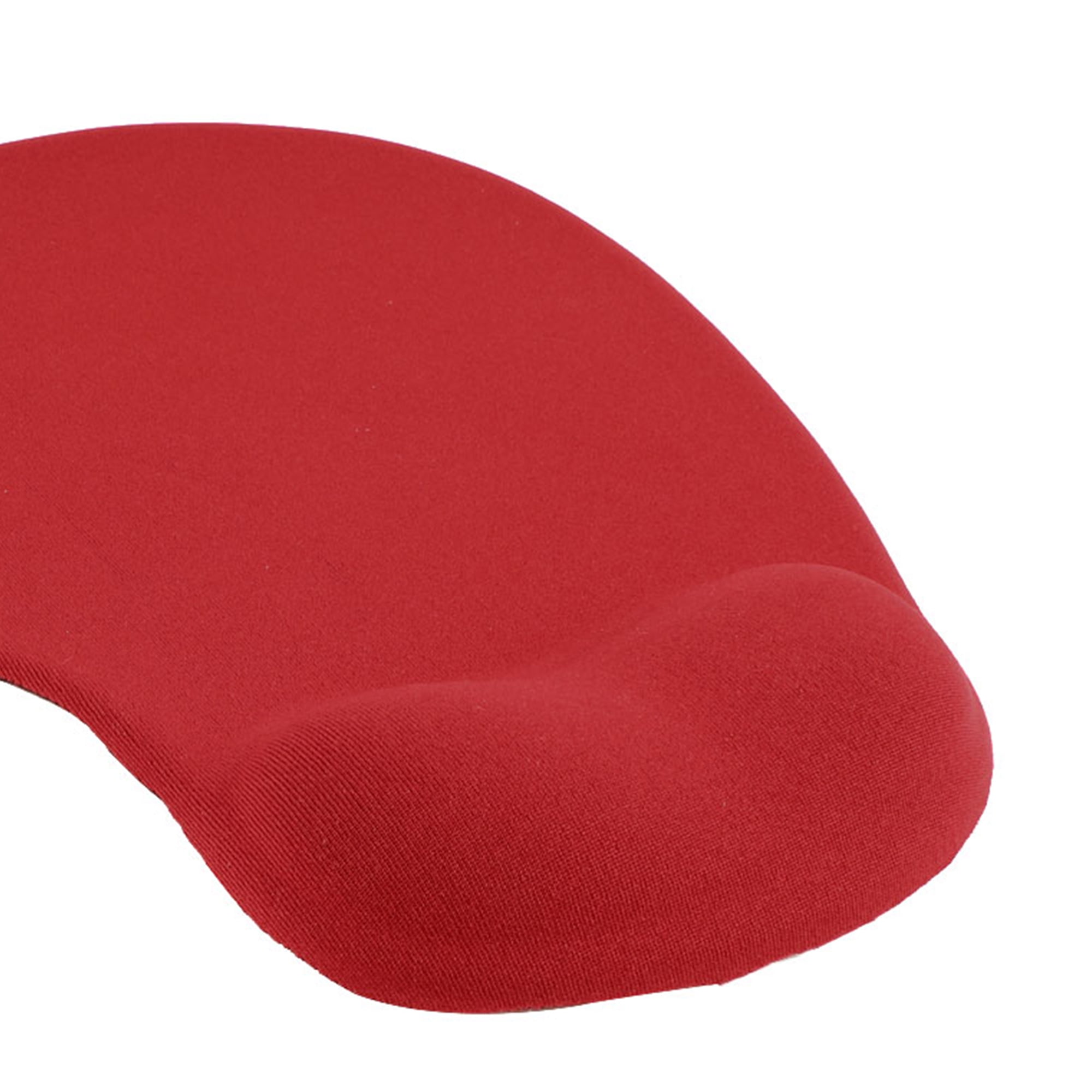 Unique Bargains Silicone Home Desktop Anti-slip Wrist Rest Support Mouse Pad Mat Red
