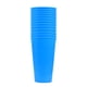 thumbnail image 1 of EeaseMX 12 vasos de plástico reutilizables para bebidas, vajilla para fiestas, vasos para jugos y bebidas (azul), 1 of 7