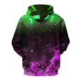 thumbnail image 6 of XPMWRP Women's Hoodies Pullover Fire Printed Hooded Sweatshirts Casaul Long Sleeve Drawstring Pullover Fashion Fall Winter Sweatshirt with Pocket Pink XL, 6 of 9