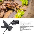 thumbnail image 3 of 250W Large Power Reptile Heating Lamp Holder Clamp Stand Safe And Reliable Easy To Install, Excellent ABS Material, Compact And Portable, For Pet Heating Bulb, 3 of 8