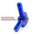 thumbnail image 3 of 5Pcs 2Inch Mixed Color Spring Clips Diy Woodworking Tools Plastic Nylon Clamps Blue, 3 of 8