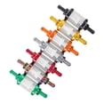 thumbnail image 3 of 4.3 Inches Universal Motorcycle Fuel Filter, Reusable Transparent Gasoline Filter With Corrosion-Resistant Metal Connectors, High Flow Fuel Filtration Replacement Part For, 3 of 6