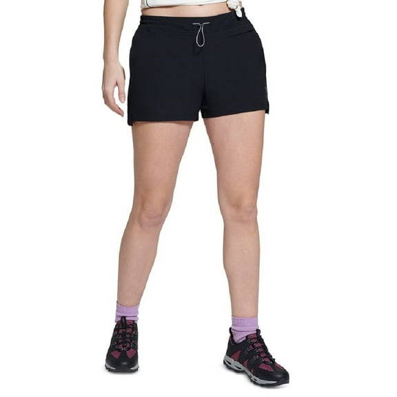 Bass Outdoor Womens Greenstone Drawcord Shorts Black Beauty XL