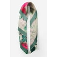thumbnail image 2 of Bimba Cotton Voile Rectangular Printed Scarf Women Wrap Bandanas-40 x 40 Inches, 2 of 7