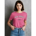 thumbnail image 2 of New Jersey 1998 College Style T-Shirt Women -Image by Shutterstock, Female XX-Large, 2 of 4