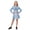Blue, variant on Women Princess Red Costume Adult Rise of Red Costume Halloween Cosplay Outfits Jacket Top A-Line Skirt Pants, Halloween Costumes for Women
