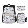thumbnail image 1 of Balery Trains And Cactuse Mochila Escolar 3 en 1 para Niños - Mochila Resistente con Lonchera Térmica y Estuche - Mochila Escolar para Niños y Niñas, 1 of 7