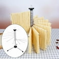 thumbnail image 4 of Rejilla de secado de plegable, rejilla de secado de fideos de material acero inoxidable con 14 brazos plegables, rejilla de secado estable antideslizante Astilla BLESIY estante de fideos, 4 of 8