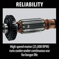 thumbnail image 2 of Makita GD0601 1/4" Die Grinder, with AC/DC Switch, 2 of 7