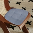 thumbnail image 4 of Todaioua Dining Chair Cushions 17x16 Inch, Dining Room Chair Pads Large U Shape with Ties, Seat Cushion for Kitchen Chairs Replacement, Wear Resistant, 4 of 4