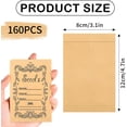 thumbnail image 2 of YWC-160Pcs Seed Envelopes, 3.15x4.7 Inch Self Sealing Kraft Paper Seed Envelopes, Pre-Printed Seed Information Cover, Small Envelopes for Seeds Saving & Collecting Suitable for Gardening Enthusiasts., 2 of 4