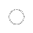 thumbnail image 3 of 1 Carat DEW Moissanite 10K White Gold Eternity Wedding Band, 3 of 3