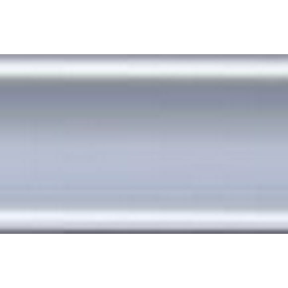 Cowles Fender Trim T3705C Universal Wheel Well; Dish; Chrome Plated; PVC Plastic; 5/8 Inch Width x 18 Feet Length