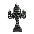thumbnail image 2 of Uutvmp Halloween Skull Lamp Electronic Candlelight Aromatherapy Lamp Skull Shape Candlelight Smoke Lamp Halloween LED Light Skeleton Furnishing Candle Light Horror Decoration Light, 2 of 4