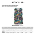 thumbnail image 4 of Honeii Colorful Carp Streamer print basktball shirt for men and women, Unisex basketball jersey for Theme party-Medium, 4 of 6