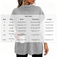 thumbnail image 2 of Tbopshirt Women Sleeveless Sweater Vest Turtleneck Oversized Pullover Sweaters with Front Pockets for Fall Winter Casual Outfit Going Out Knit Tops, 2 of 8