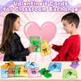 thumbnail image 4 of NEUBSAW Set de 28 Tarjetas de San Valentín con Llaveros de Osito de Peluche, 4 of 7