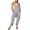 Light Blue, variant on Women's Loose Jumpsuit with Pockets - Sleeveless Baggy Overall, Gothic Punk Style, Polyester Fabric, Versatile for Outdoor/Casual (S-XXXL)