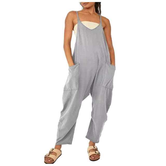 Combinaison avec Train pour Femmes Combinaison Décontractée Grande Taille Sans Manches Combinaisons pour Femmes Robe Combinaison avec Ceinture Combinaisons d'Été pour Femmes Combinaisons Habillées pour Femmes Collation des Grades