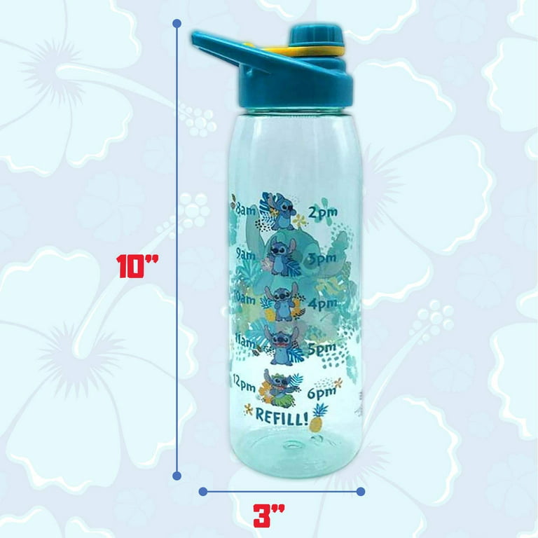 Lilo & Stitch Aloha Double Wall Tritan Water Bottle Holds 18 Ounces