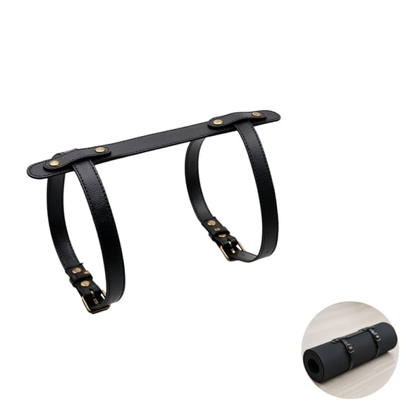 PU Adjustable Carry Strap with Buckle, Suitable for Yoga Mat, Blanket, Lightweight 2.1 oz / 60.9 g
