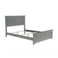 thumbnail image 5 of AFI Nantucket Full Foundation Bed with Matching Footboard, Grey, 5 of 6