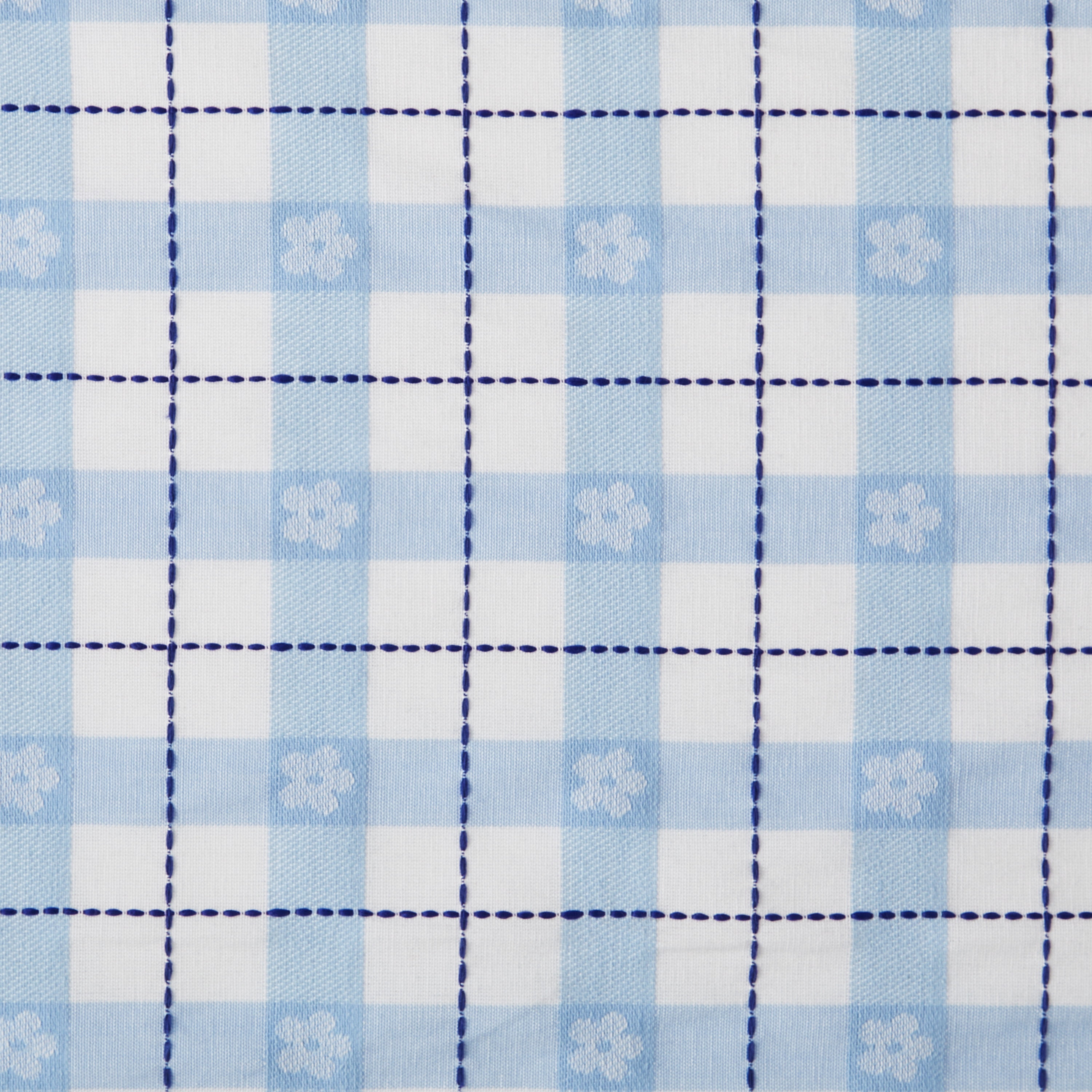 (2 pack) The Pioneer Woman Daisy Woven Fabric Tablecloth, Blue, 60" W x 102" L