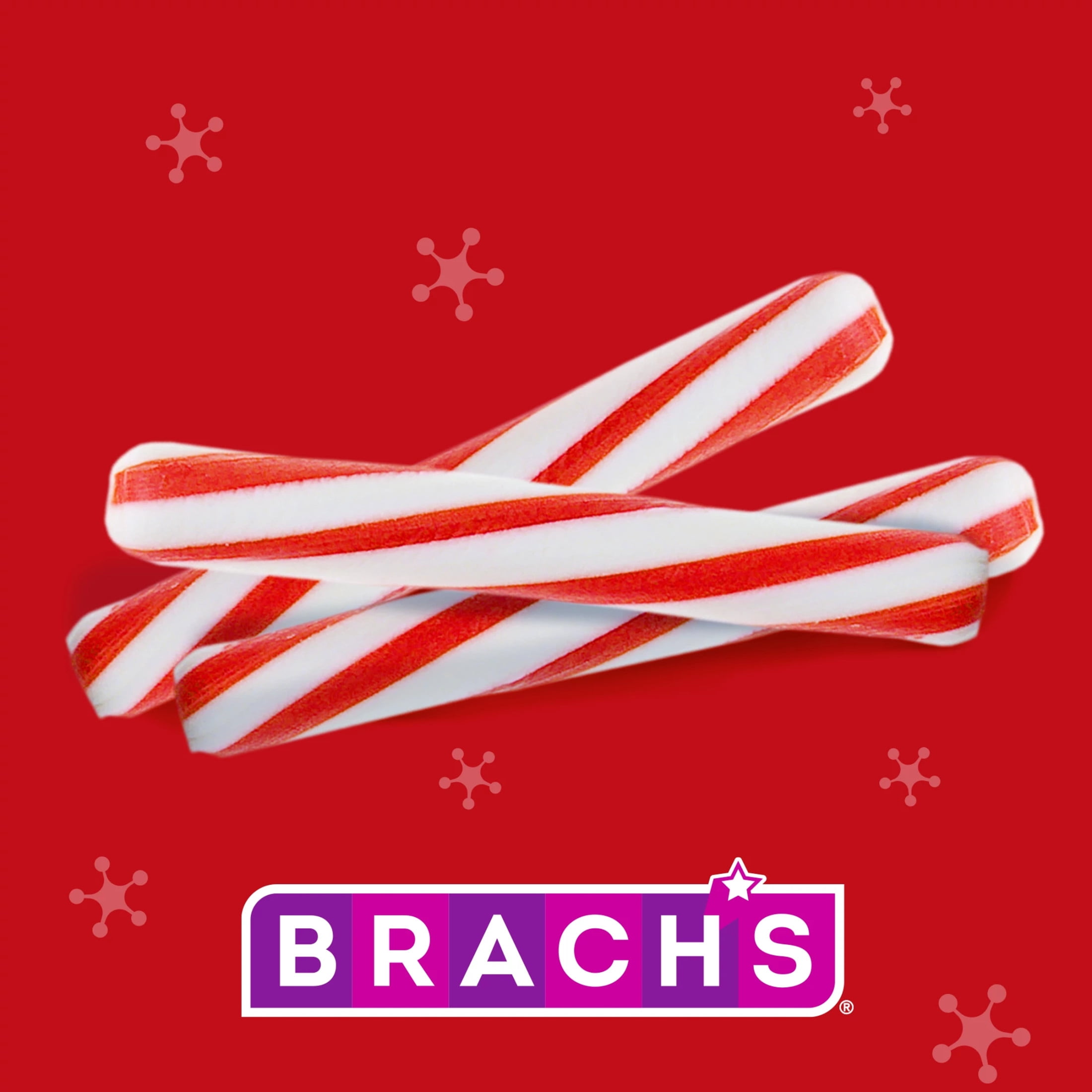 (2 pack) Brach's Holiday Soft Peppermint Stir Sticks Bag, Christmas Candy, Hot Chocolate Stir Sticks, 5oz