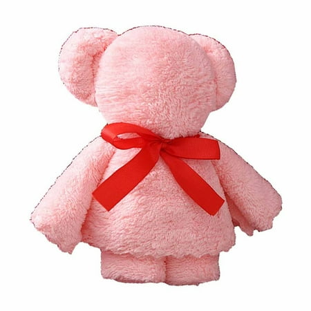 Oioii 11.8x23.6in Thickened Velvet Towel Super Absorbent Face Wash Cloth for Adults Soft Reusable Household Cleaning Towel for Bathroom Kitchen Daily Use Household Supplies Pink