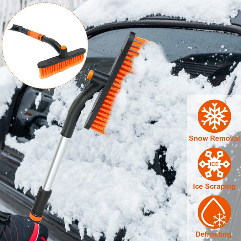  NOLITOY Tools Automotive Cars Scraper Snow Brush for