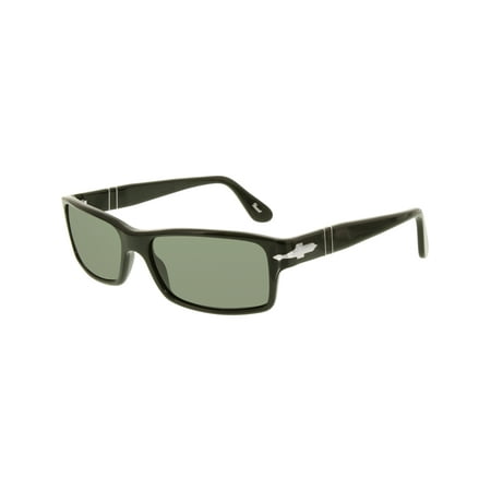 Men's Polarized PO2747S-95/48-57 Black Rectangle Sunglasses