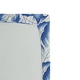 thumbnail image 2 of Ambesonne Russian Fitted Sheet, Flower Leaves Porcelain, Twin XL Size, Blue, 2 of 2