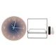 thumbnail image 2 of Reloj De Pared Con Pilas De 12 Pulgadas, Reloj De Cristal Silencioso Con Números Grandes, Para Sala De Estar, Dormitorio, Cocina Y Oficina, 2 of 7