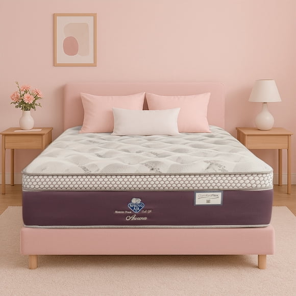 Colchón Queen Size Spring Air New Aurora Comfort Flex