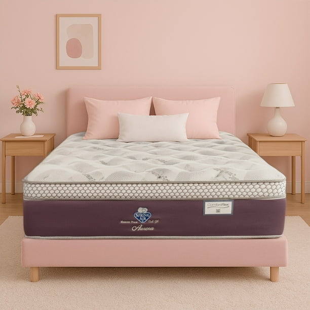 Colchón Queen Size Spring Air New Aurora Comfort Flex