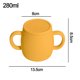 thumbnail image 2 of Vaso de silicona para refrigerios para niños pequeños, recipiente para alimentos a prueba de salpicaduras, adecuado para uso de bebés y niños pequeños., 2 of 5