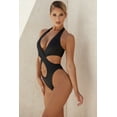 thumbnail image 4 of Sexy Cut Out Monokini Swimwear (L, White), 4 of 6