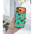 thumbnail image 5 of WIRESTER Shockproof Soft Rubber Cover Case for Apple iPhone 17 Pro Max 6.9" 2025, Chicken Pattern, 5 of 5