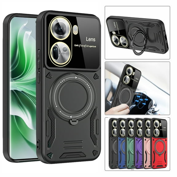 Shockproof Armor Case For Realme C55 4G C53 N53 Narzo N55 Realme 11 Pro Plus Realme 12 Pro Plus Ring Bracket Phone Case For Realme 12 Pro Plus Back Cover.