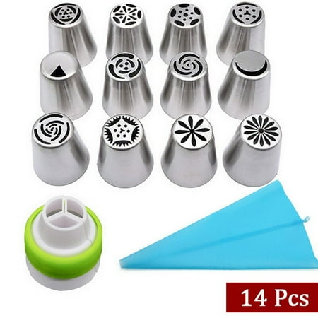 

27Pcs Set Cream Nozzle Pastry Tools Cake Decorating Tools Silicone Piping Pastry Bag Accessories Kitchen Pastry Equipment